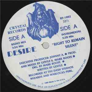 Desire  - Right To Remain Silent flac download
