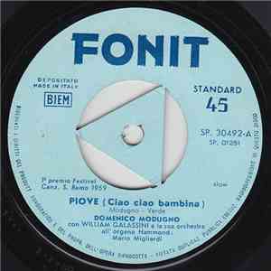 Domenico Modugno - Piove (Ciao Ciao Bambina) flac download