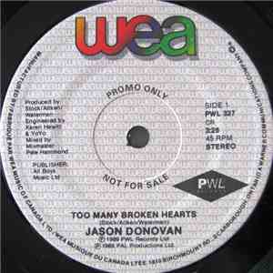 Jason Donovan - Too Many Broken Hearts flac download