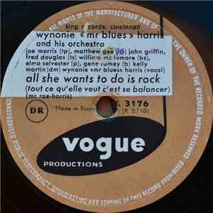 Wynonie "Mr. Blues" Harris And His Orchestra - All She Wants To Do Is Rock / Drinkin' Wine, Spo-Dee-O-Dee flac download
