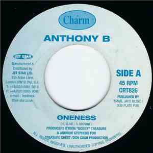 Anthony B - Oneness flac download