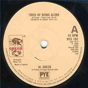 Al Green - Tired Of Being Alone flac download