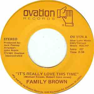 Family Brown  - It's Really Love This Time flac download