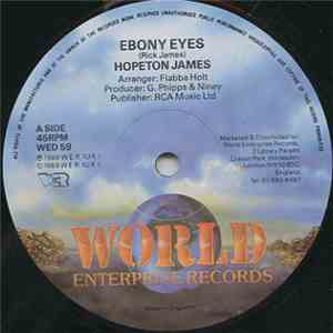 Hopeton James - Ebony Eyes flac download
