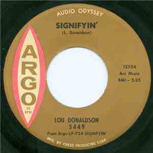 Lou Donaldson - Signifyin' flac download