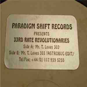 33rd Rate Revolutionaries - Mr. T. Loves 303 flac download