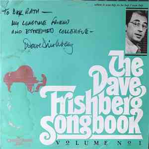 Dave Frishberg - The Dave Frishberg Songbook: Volume No 1 flac download