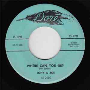 Tony & Joe - Where Can You Be / Play Something Sentimental, Mister D.J flac download