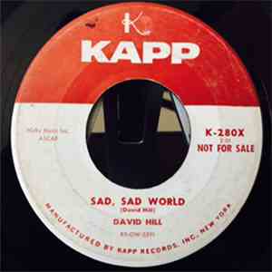 David Hill  - Sad, Sad World flac download