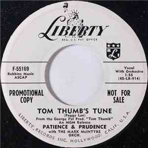 Patience & Prudence - Tom Thumb's Tune / Golly Oh Gee flac download
