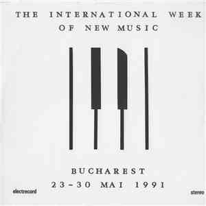 Various - The International Week Of New Music - 25 Mai 1991 flac download