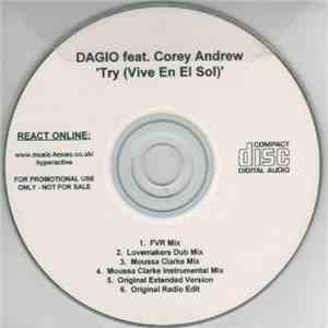 Dagio Feat. Corey Andrew - Try (Vive En El Sol) flac download