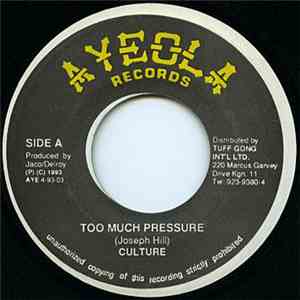 Culture - Too Much Pressure flac download