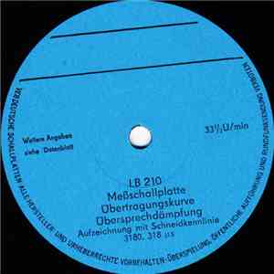 No Artist - Meßschallplatte Übertragungskurve Übersprechdämpfung flac download