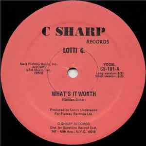 Lotti G. - What's It Worth flac download