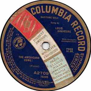 Louis Graveure - The Americans Come! / When The Boys Come Home FLAC download