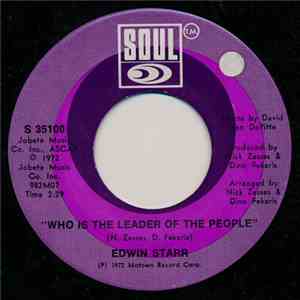 Edwin Starr - Who Is The Leader Of The People / Don't Tell Me I'm Crazy flac download