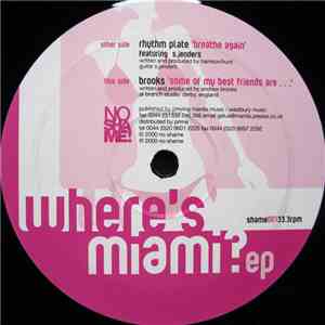 Rhythm Plate Featuring S. Jenders / Brooks - Where's Miami? EP flac download