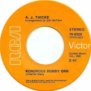 A. J. Thicke - Wondrous Bobby Orr flac download