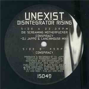 Unexist - Disintegrator Rising flac download
