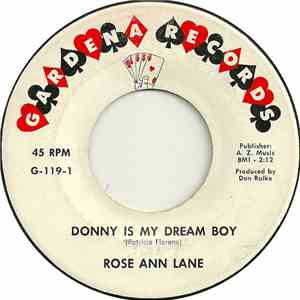Rose Ann Lane - Donny Is My Dream Boy / Don't Call Me Sweetie flac download