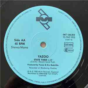 Yazoo - Nobody's Diary / State Farm flac download