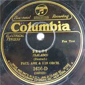 Paul Ash & His Orch. - Salty / Deep Blue flac download