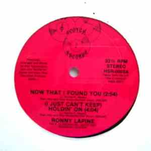 Ronny Lapine - Now That I Found You flac download