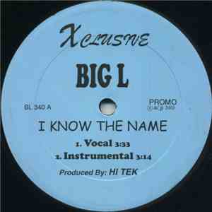 Big L - I Know The Name flac download
