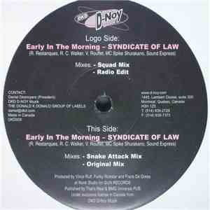 Syndicate Of Law - Early In The Morning FLAC download
