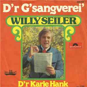 Willy Seiler - D'r G'sangsverei' flac download