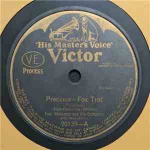 Paul Whiteman And His Orchestra - Precious / Moonlight On The Ganges FLAC download
