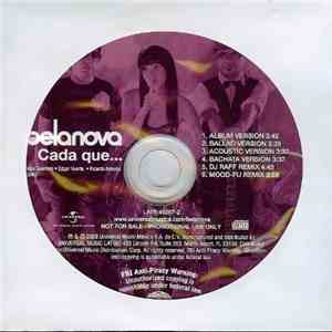 Belanova - Cada Que... flac download