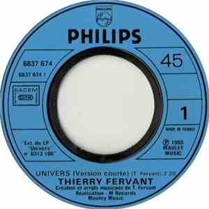 Thierry Fervant - Univers (Version Courte) flac download