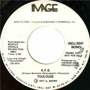 Toulouse  - A.P.B. flac download