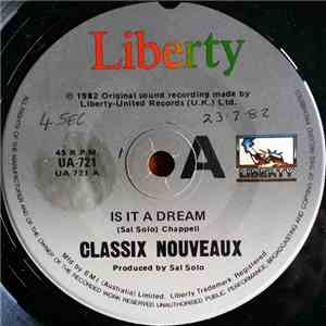 Classix Nouveaux - Is It A Dream flac download
