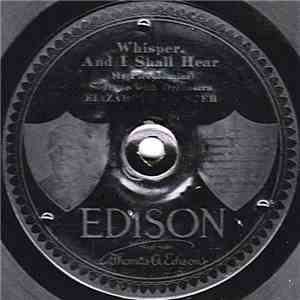 Elizabeth Spencer / Walter Van Brunt - Whisper, And I Shall Hear / Wait Till The Clouds Roll By flac download