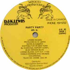 Mr. Q  - Party Party flac download