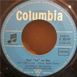 Cliff Richard - Sag' "No" Zu Ihm / Zuviel Allein flac download