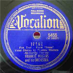 Frankie Masters And His Orchestra - Irene / Alice Blue Gown FLAC download
