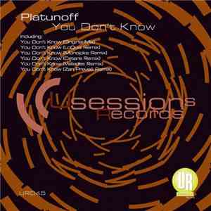 Platunoff - You Don't Know flac download