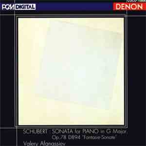 Valery Afanassiev - Sonata For Piano In G-Major Op.78 D894 "Fanatsie Sonate" flac download