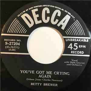 Betty Brewer - You've Got Me Crying Again flac download
