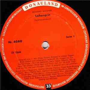 Richard Wagner - Lohengrin (Opernquerschnitt) flac download
