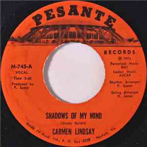 Carmen Lindsay - Shadows Of My Mind flac download