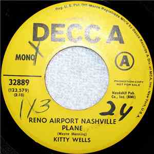 Kitty Wells - Reno Airport Nashville Plane flac download