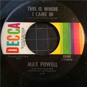 Max Powell - This Is Where I Came In / Night Life Queen flac download