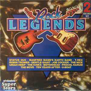 Various - Rock Legends 2xlp Various Artists Pickwick flac download