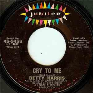 Betty Harris - Cry To Me flac download
