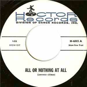 Unknown Artist - All Or Nothing At All flac download